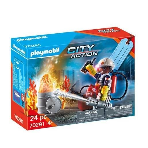 Playmobil 70291 Fire Rescue Knack Establish