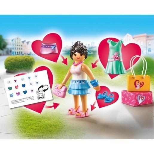 Closeout Sale - Playmobil 70596 City Lifestyle Manner Purchasing Journey - Surprise Savings Saturday:£5[imb9325iw]