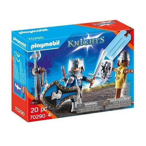 Halloween Sale - Playmobil 70290 Knights Ability Establish - Blowout:£7[cob9326li]