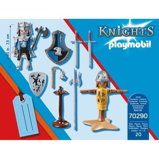 January Clearance Sale - Playmobil 70290 Knights Gift Place - End-of-Year Extravaganza:£7