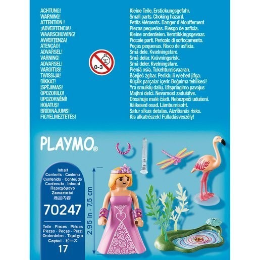 Playmobil 70247 Special Additionally Princess Or Queen at the Fish Pond Playset