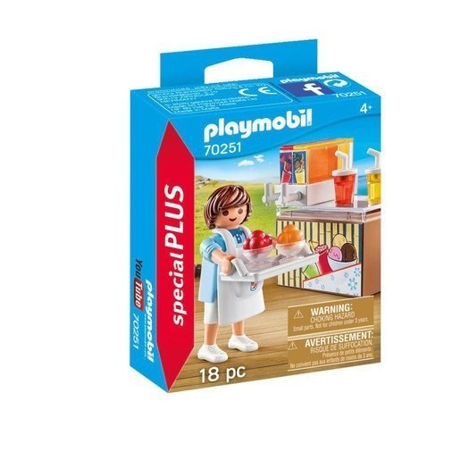 October Halloween Sale - Playmobil 70251 Special Plus Street Merchant Playset - Friends and Family Sale-A-Thon:£5