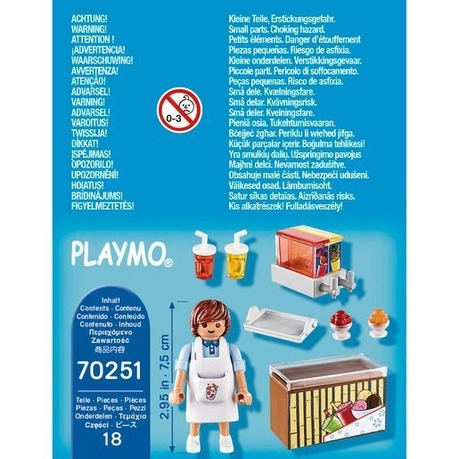 Liquidation - Playmobil 70251 Exclusive Additionally Street Vendor Playset - Unbelievable Savings Extravaganza:£5[chb9332ar]