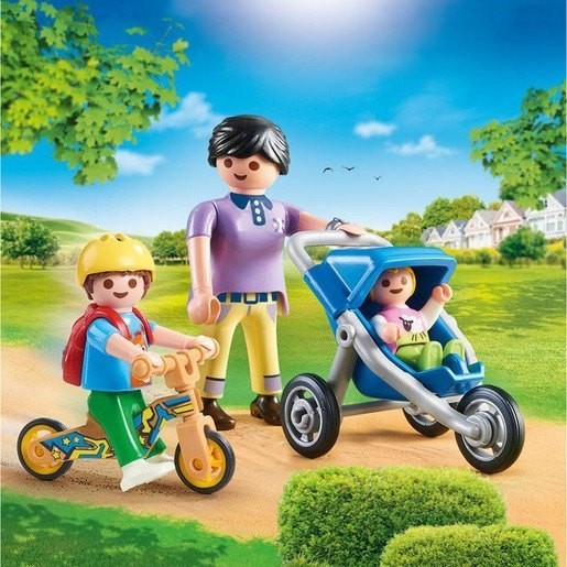 Playmobil 70284 Area Lifestyle Pre-School Mother along with Youngster Figure Establish