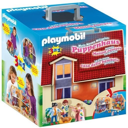 Playmobil 5167 Take Along Modern Dolls Home