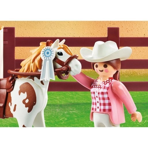 Closeout Sale - Playmobil 70337 Country Ranch Steed Traveling Field - Spree-Tastic Savings:£46[neb9345ca]