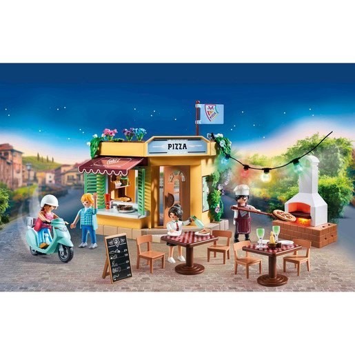 Price Drop Alert - Playmobil 70336 City Lifestyle Restaurant Stuff Playset - Markdown Mardi Gras:£34[imb9346iw]