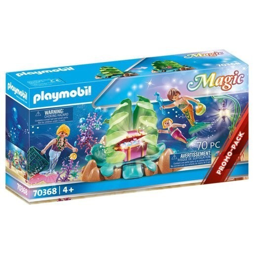 Black Friday Sale - Playmobil 70368 Miracle Coral Reefs Mermaid Bar - Virtual Value-Packed Variety Show:£19[neb9347ca]