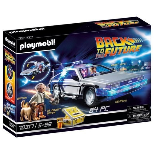 Presidents' Day Sale - Playmobil 70317 Back to the Future DeLorean - Spree-Tastic Savings:£42