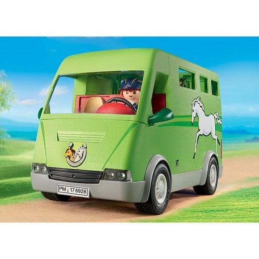 Playmobil 6928 Nation Horse Container with Position Back Door