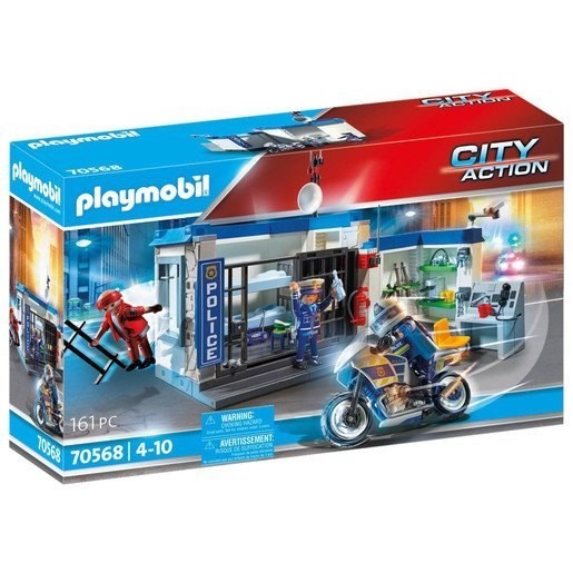 Playmobil 70568 Urban Area Activity Police Jail Breaking Away