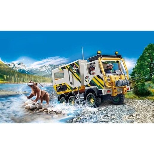 Mother's Day Sale - Playmobil 70278 Wild Life Outdoor Expedition Vehicle - Savings:£36[lib9356nk]