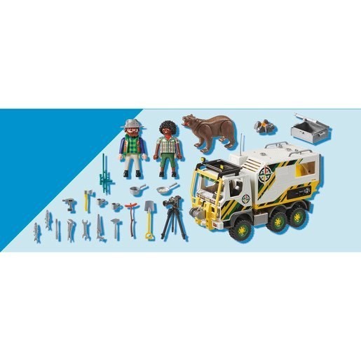 Doorbuster - Playmobil 70278 Wild Life Outdoor Exploration Vehicle - Deal:£35