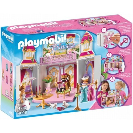 Garage Sale - Playmobil 4898 Princess My Top Secret Royal Royal Residence Play Carton along with Key and Lock - Get-Together:£36[neb9357ca]