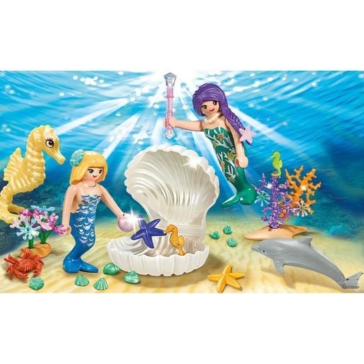 E-commerce Sale - Playmobil 9324 Mermaid Carry Instance - Extravaganza:£12[cob9360li]