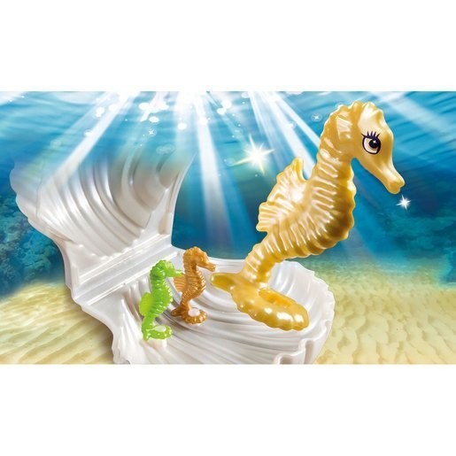 Clearance - Playmobil 9324 Mermaid Carry Instance - Father's Day Deal-O-Rama:£13