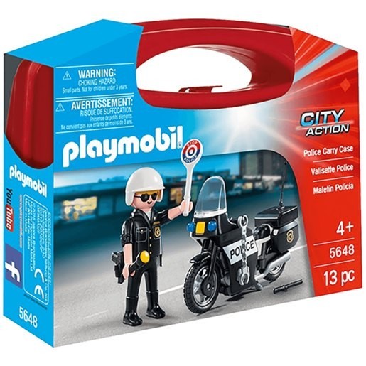 Playmobil 5648 Area Action Collectable Small Police Carry Instance