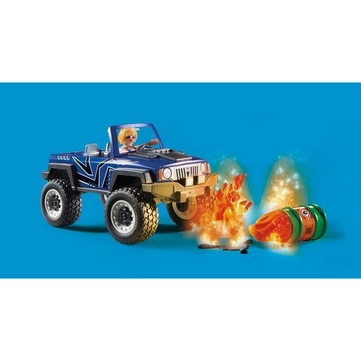 Playmobil 70557 Metropolitan Area Action Fire Truck with Vehicle