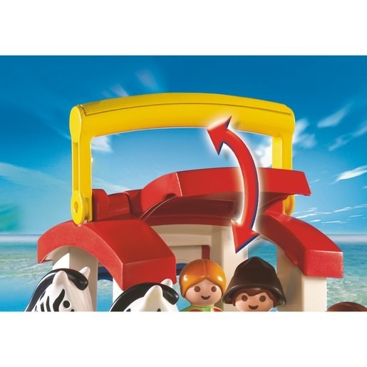 Father's Day Sale - Playmobil 6765 1.2.3 Floating Take Along Noah's Ark - Memorial Day Markdown Mardi Gras:£28