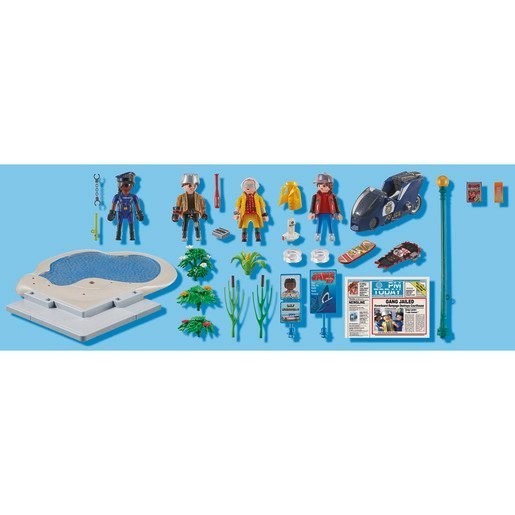 Playmobil 70634 Back to the Future Component II - Hoverboard Hunt