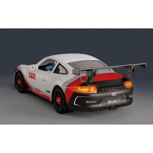 Liquidation - Playmobil 70764 Porsche 911 GT3 Cup Vehicle Playset - Two-for-One:£40[cob9384li]