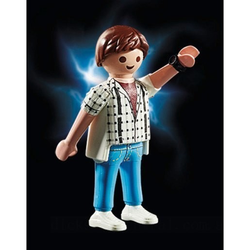 Blowout Sale - Playmobil 70633 Back to the Future - Marty's Pickup - Off-the-Charts Occasion:£40[lab9386ma]