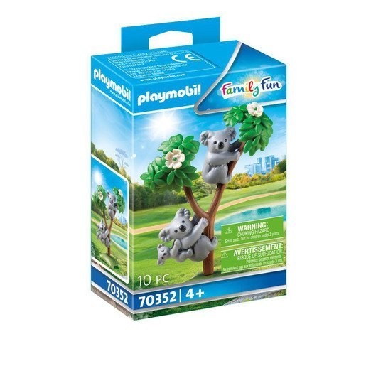 Two for One Sale - Playmobil 70352 Family Members Exciting Koalas along with Infant - X-travaganza:£7