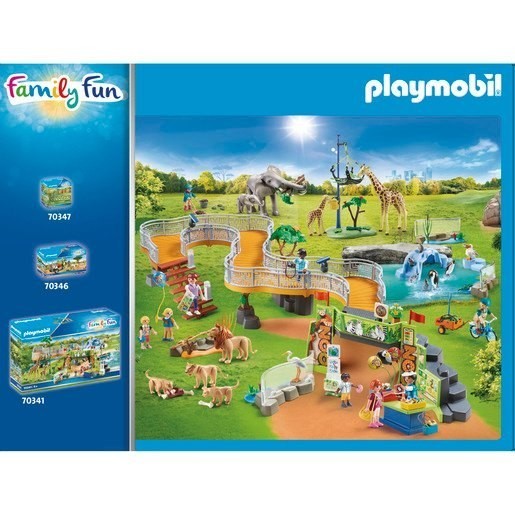 Playmobil 70324 Family Members Enjoyable Elephant Environment