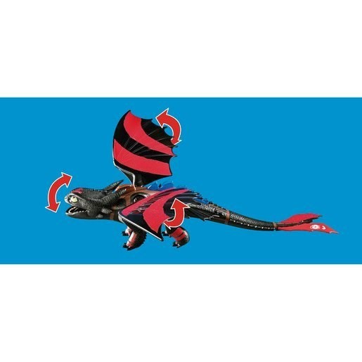 Playmobil 70727 Monster Dashing - Misstep and Toothless Amounts