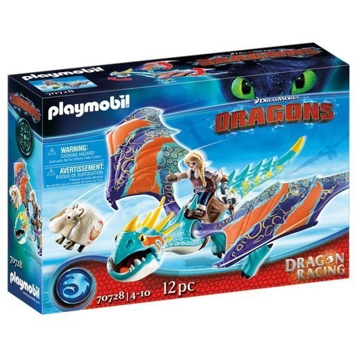 All Sales Final - Playmobil 70728 Just How to Train your Dragon: Monster Competing Astrid as well as Stormfly - Winter Wonderland Weekend Windfall:£30[jcb9404ba]