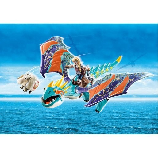 Playmobil 70728 Just How to Learn your Dragon: Dragon Dashing Astrid as well as Stormfly