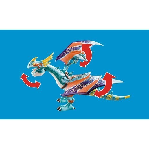 Playmobil 70728 Exactly How to Train your Dragon: Dragon Dashing Astrid as well as Stormfly