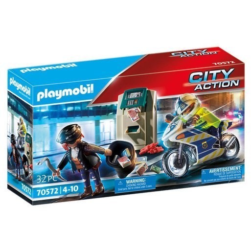 Playmobil 70572 City Action Police Bank Thief Pursuit