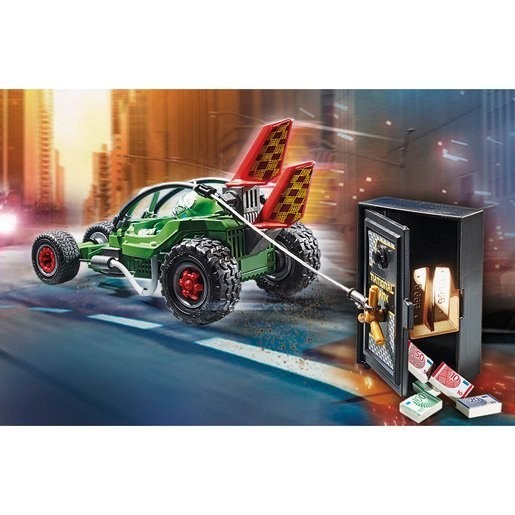 Playmobil 70577 City Action Cops Go-Kart Breaking Away