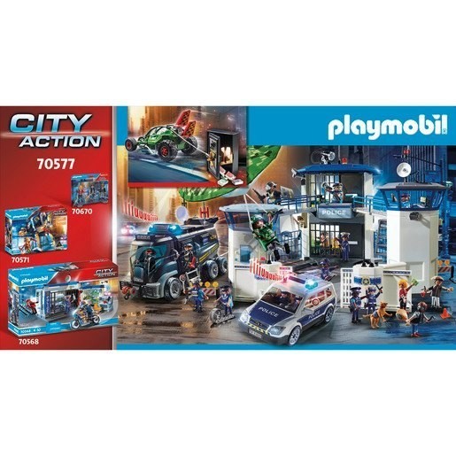 Playmobil 70577 Area Action Authorities Go-Kart Escape