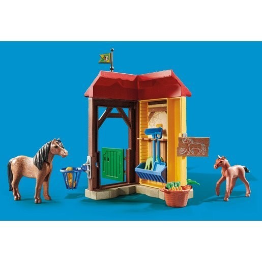 Everything Must Go Sale - Playmobil 70501 Countryside Horse Ranch Large Starter Stuff Playset - Two-for-One Tuesday:£18[lib9412nk]