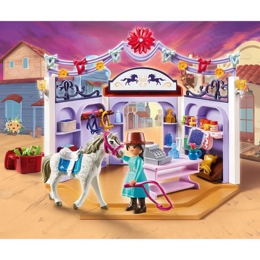 Christmas Sale - Playmobil 70695 Dreamworks Feeling Untamed Miradero Pushpin Store Playset - Father's Day Deal-O-Rama:£30[cob9414li]