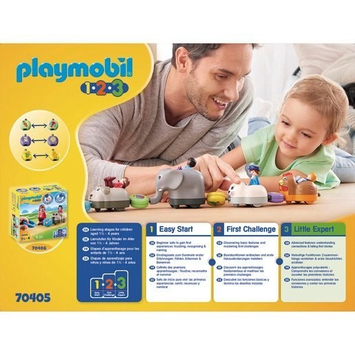 80% Off - Playmobil 70405 1.2.3 Pet Learn Put - Off:£20[cob9417li]