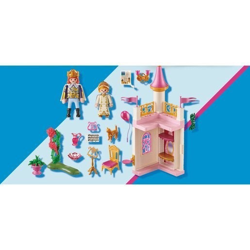 Clearance - Playmobil 70500 Little Princess Palace Sizable Starter Pack Playset - Surprise Savings Saturday:£19