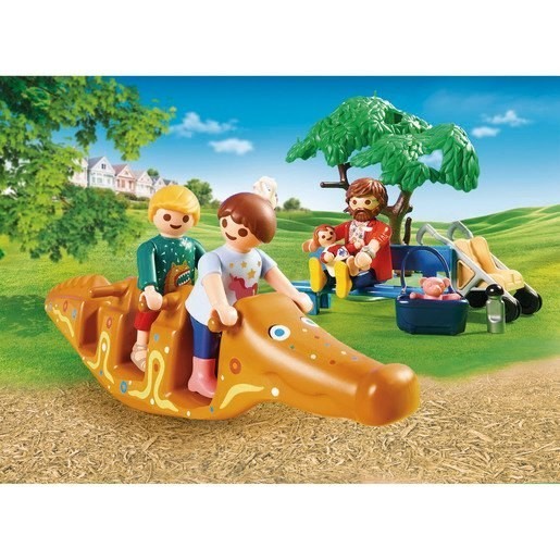 Playmobil 70281 City Lifestyle Daycare Adventure Recreation Space Playset