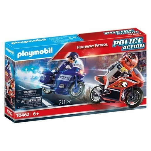 Playmobil 70462 Police Activity Motorway Watch (Exclusive)