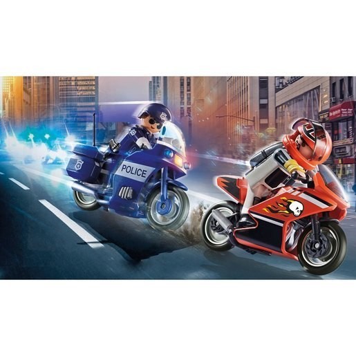 September Labor Day Sale - Playmobil 70462 Police Action Freeway Patrol (Special) - Give-Away:£12