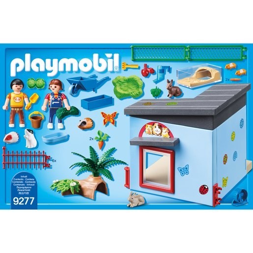 Playmobil 9277 Area Daily Life Small Animal Boarding along with Hamster Steering Wheel