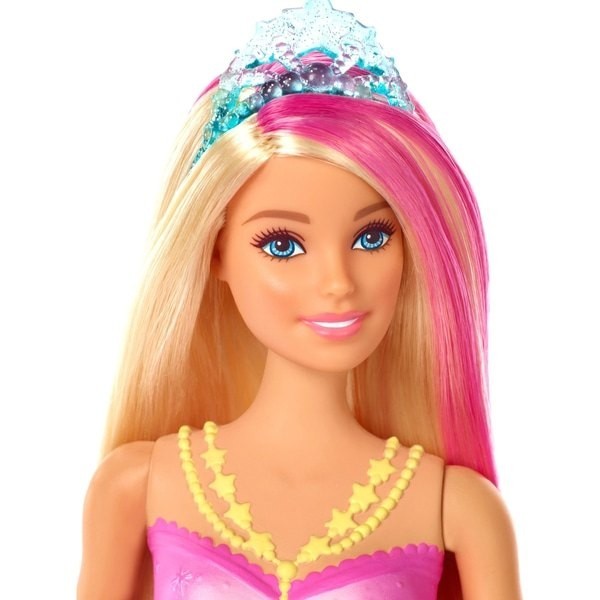 August Back to School Sale - Barbie Dreamtopia Shimmer Lighting Mermaid - X-travaganza Extravagance:£19[neb9439ca]