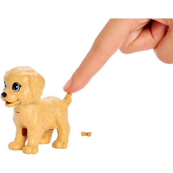 Barbie Doggy Childcare Figurine and Pets