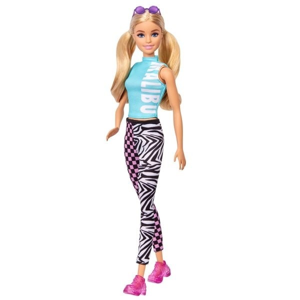 Barbie Fashionista Toy 158 Malibu Sporty Tights