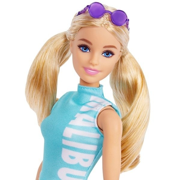 Cyber Week Sale - Barbie Fashionista Figurine 158 Malibu Sporty Tights - Weekend Windfall:£9
