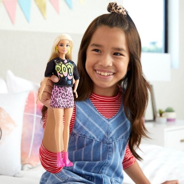 Holiday Shopping Event - Barbie Fashionista Stone T Pink Lip Skirt Doll - Two-for-One Tuesday:£9