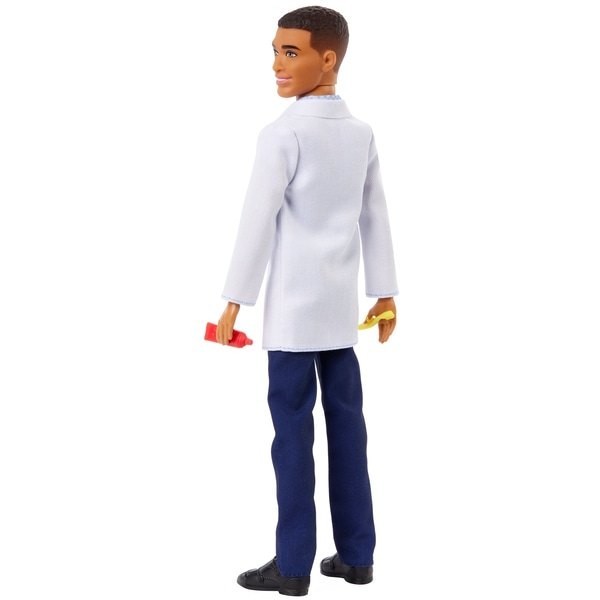 Father's Day Sale - Barbie Careers Ken Dentist Figure - Spectacular Savings Shindig:£9[imb9458iw]