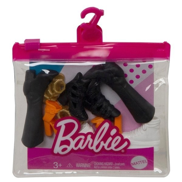 Barbie Add-on Selection - Footwear